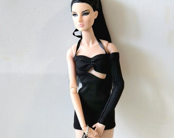 fashion royalty handmade doll clothing 12 inch doll smart clothes