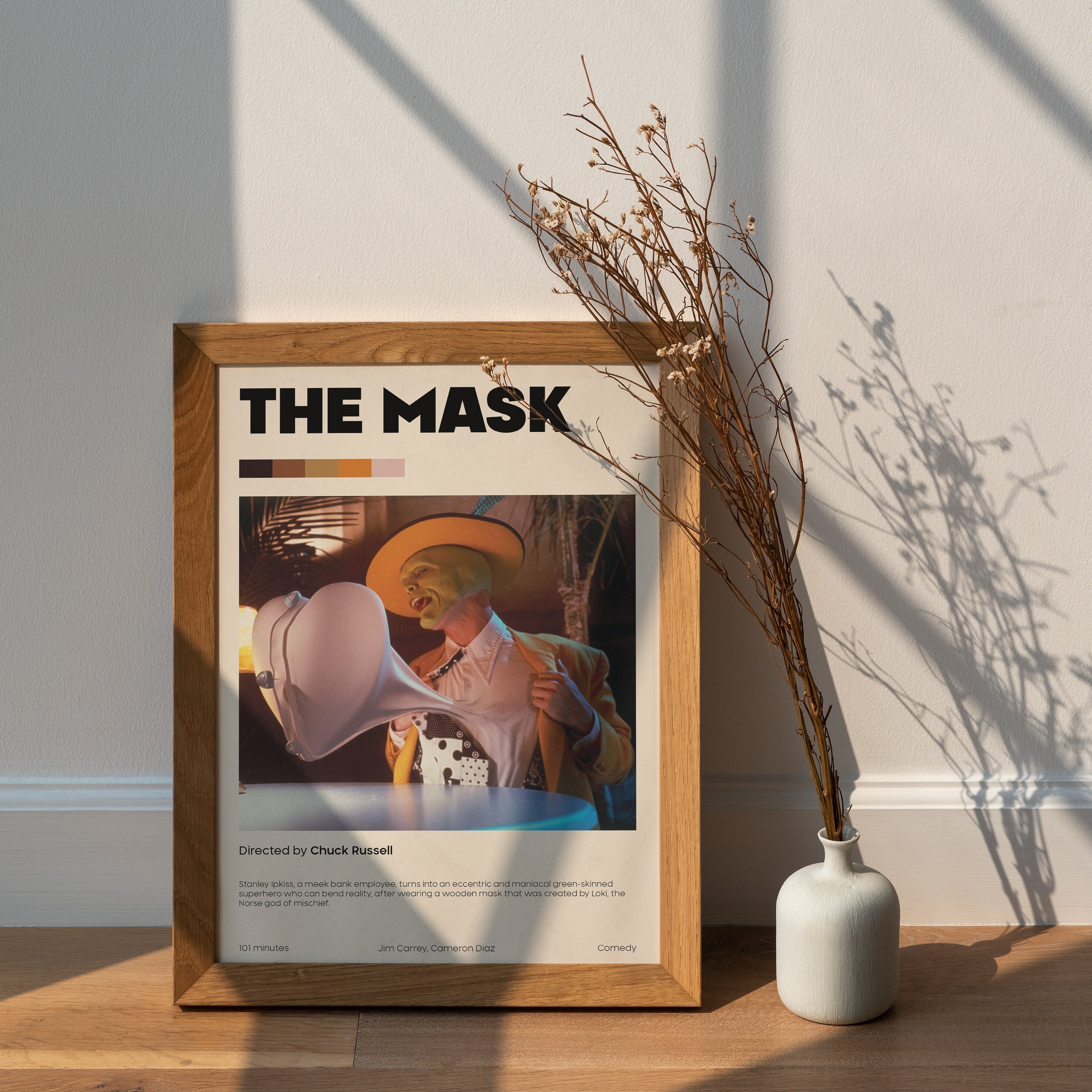 Póster for Sale con la obra «La máscara - Jim Carrey» de Ti-KoM