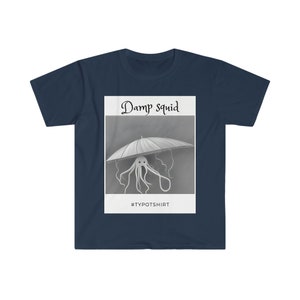 Damp Squid Typo Tshirt