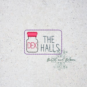 Dex The Halls Feltie Design