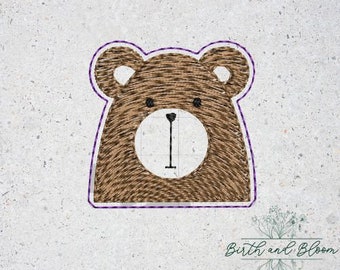 Teddy Bear Feltie Design