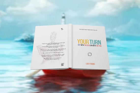 YOUR TURN Hardcover Journal | Widow's Bay Apple TV Inspired Notebook (Lined Pages)