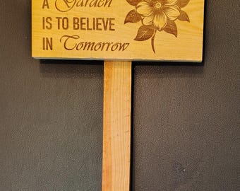 Garden Sign
