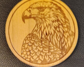 Coaster: Bald Eagle