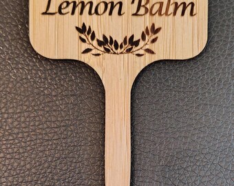 Plant Marker: Lemon Balm