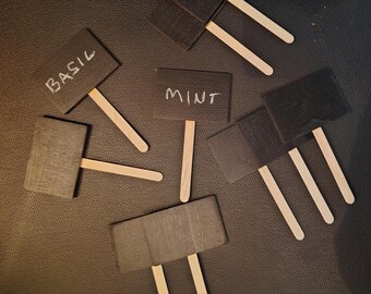 Chalkboard Plant Marker