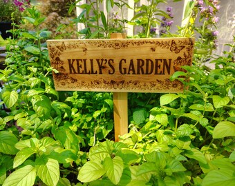 Custom/Personalized Garden Sign