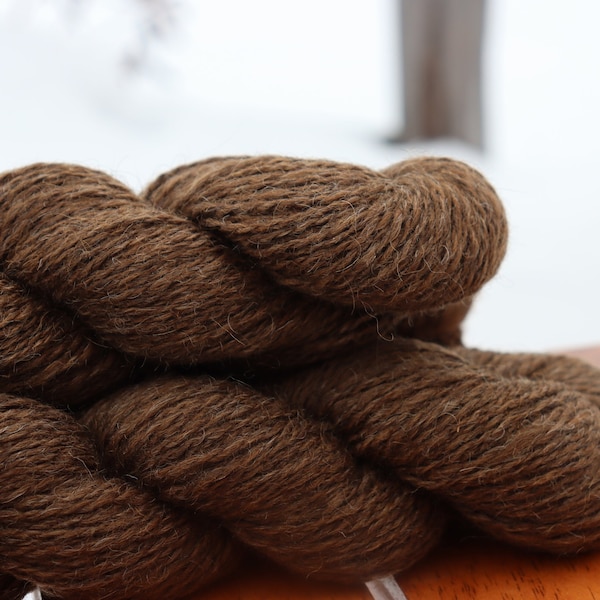 100% All Natural Icelandic Wool- 2 Ply Worsted Weight