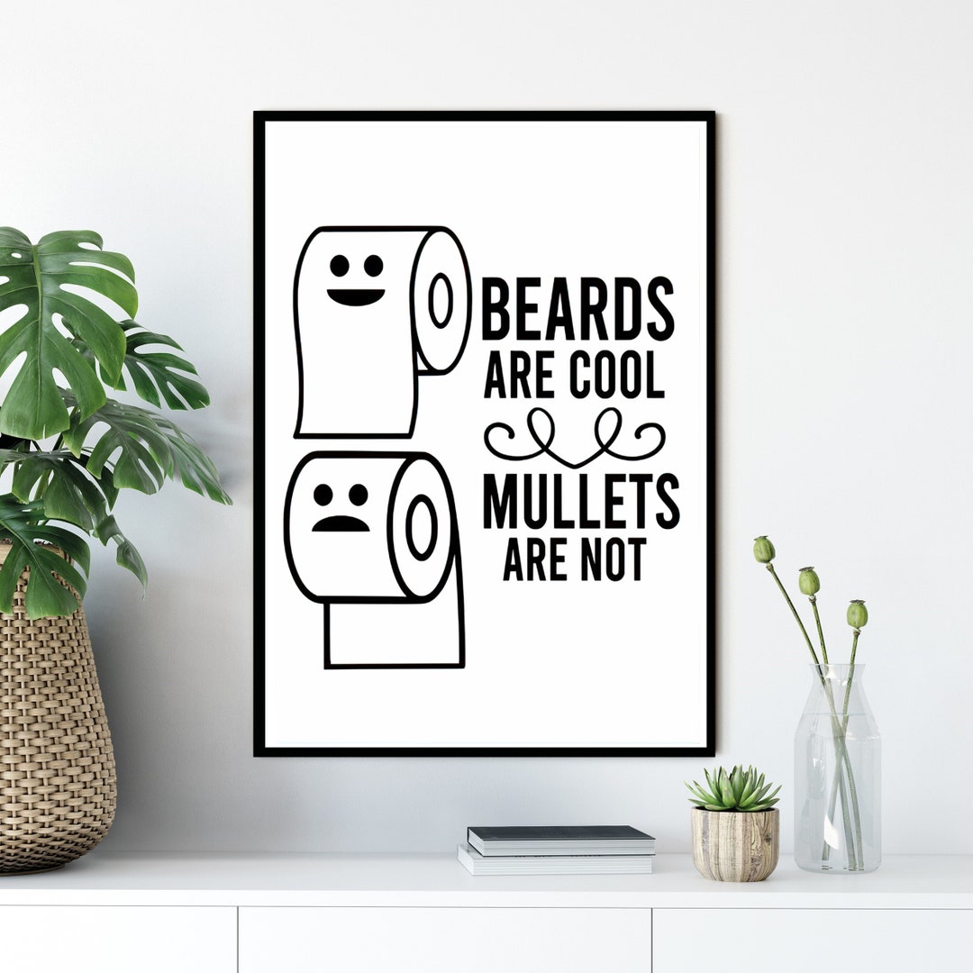 Toilet Roll Joke Funny Bathroom Prints Home Wall Art Wall Etsy