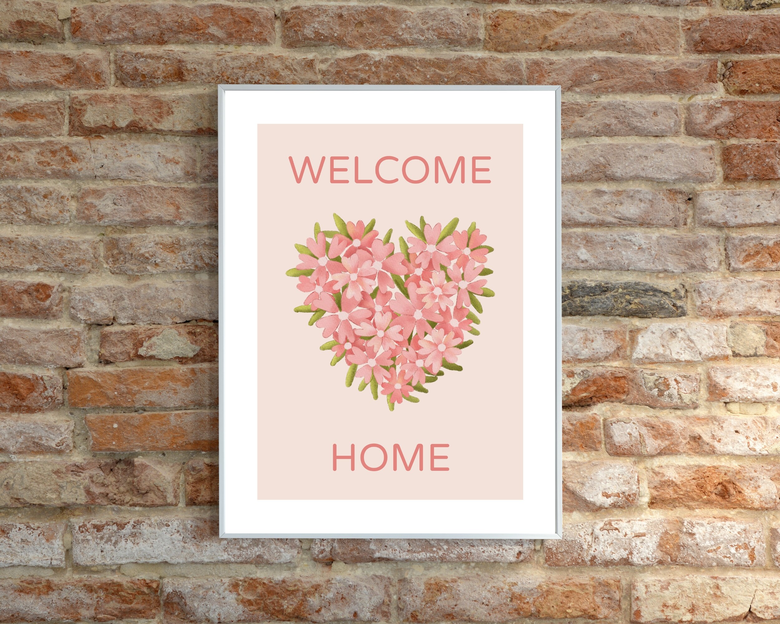 Welcome Home Printable Housewarming Gift Welcome Home Wall Art 