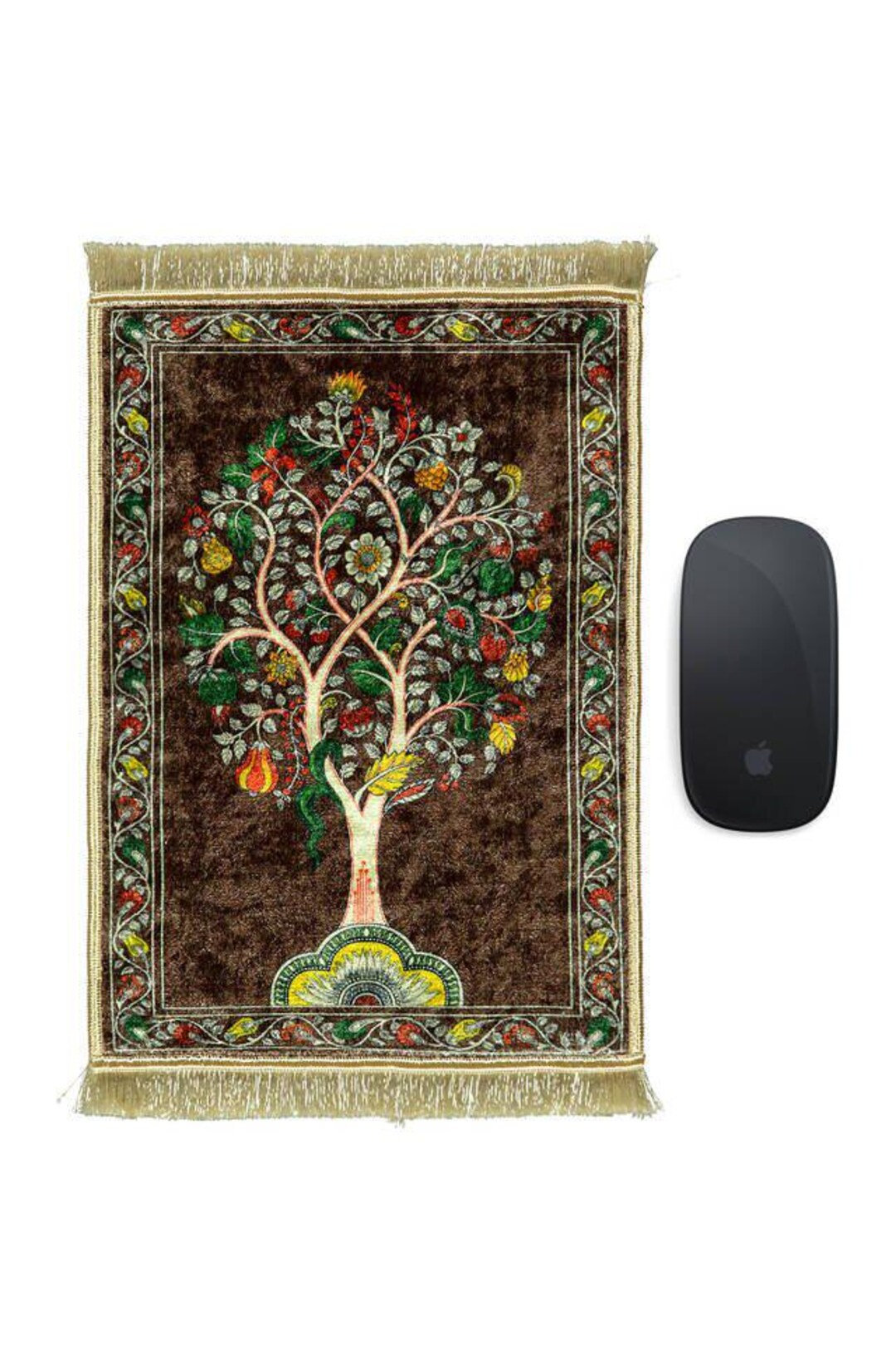 Clh Rug Tree of Life Turkish Rug Mouse Pad: Cultural Desk Decor - Etsy