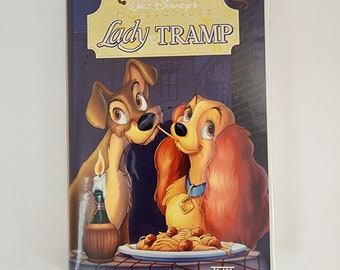 Lady and the Tramp (VHS, 1998, Cinemascope Version). Original Vintage.
