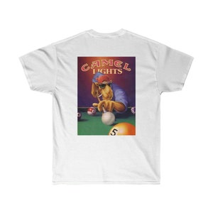 Camel Joe Billiards Backprint Classic Fit Cotton Tee