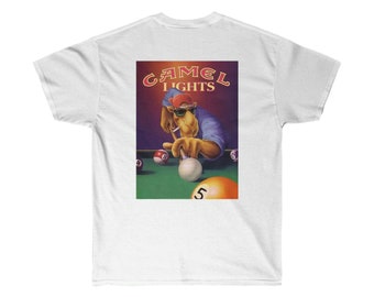 Camel Joe Billiards Backprint Classic Fit Cotton Tee