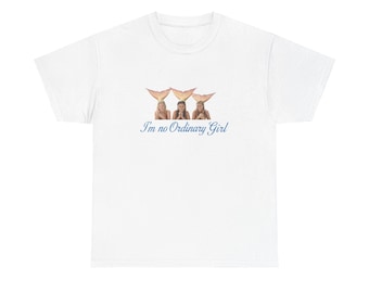 Im no Ordinary Girl funny H2o Tee - Vintage H20 Mermaid tee - Just add Water Cool Retro Tshirt