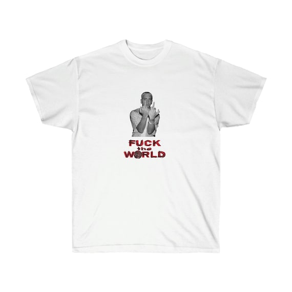 Buy Eminem Fuck the World Tee - Classic Fit Cotton Tee With Bold 