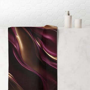 Mink-Cotton Blend Bath Towel: Vibrant, Absorbent, 30&quot; x 60&quot;