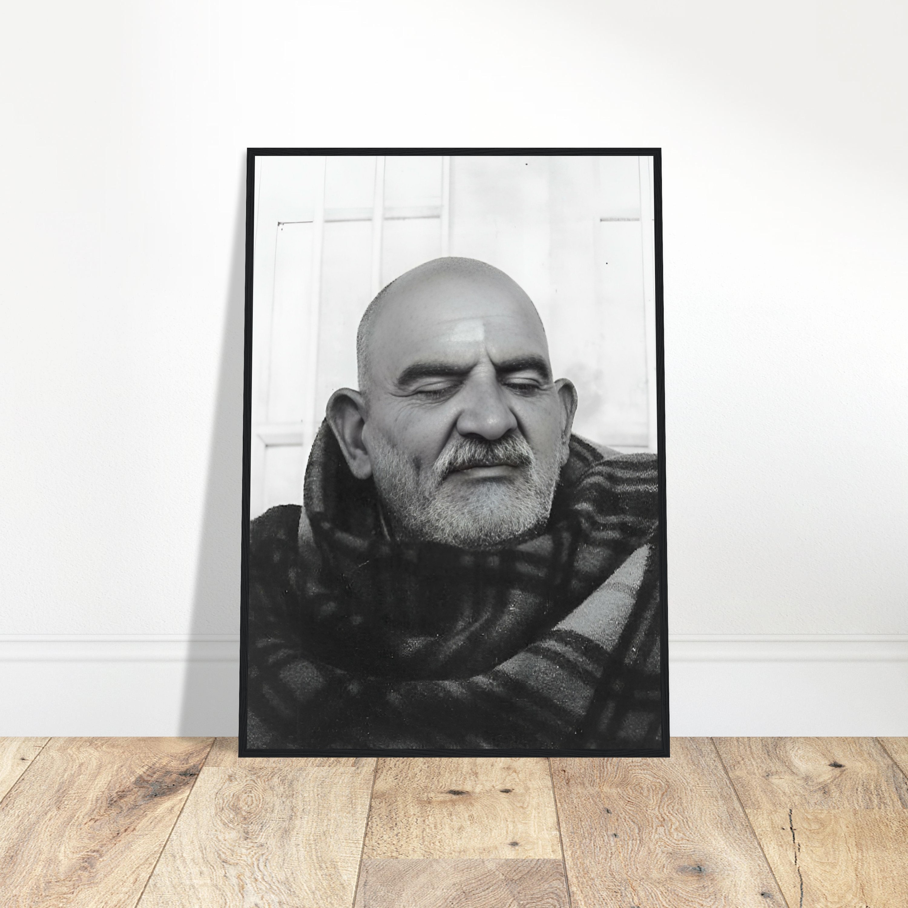 Unframed Poster Of Neem Karoli Baba | Bhagavan Photo | Sage Reminder Image | Sacred Serenity Home Decor | Tranquil Art