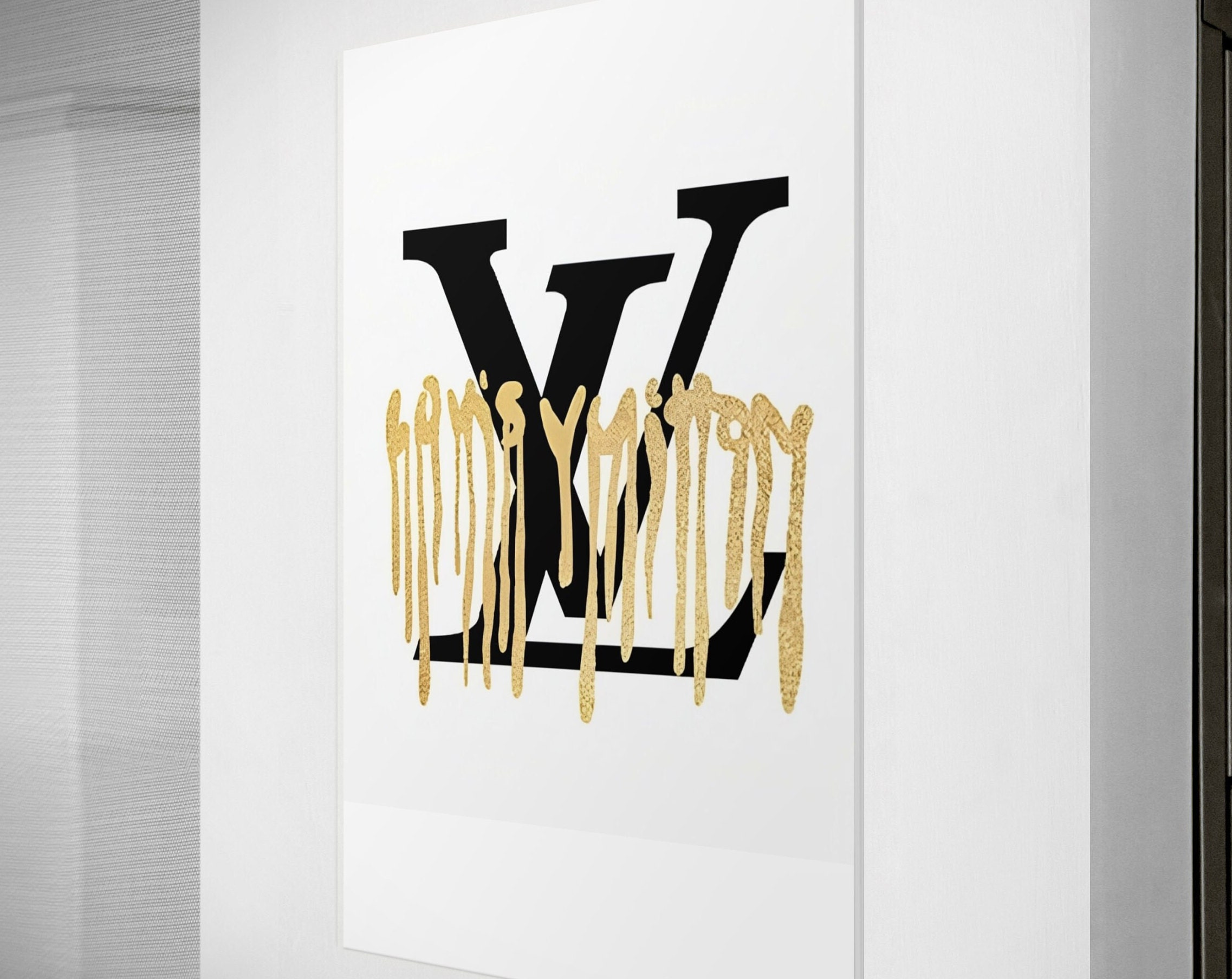 LV Building Fashion Poster  Fashion Wall Art – Postermod