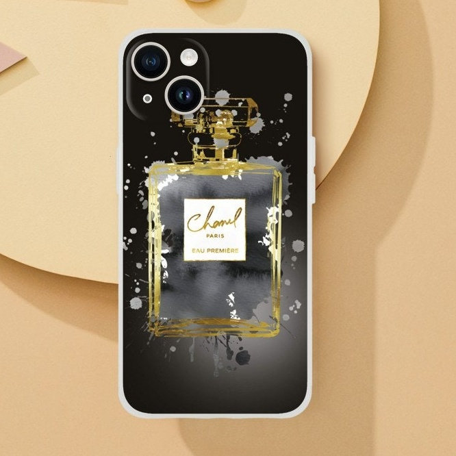 chanel phone case clear