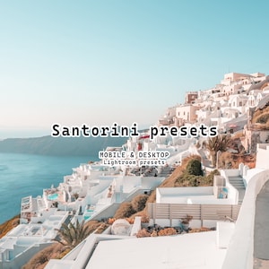 GREECE PRESETS, Lightroom Presets, Lightroom Preset Bundle, Mobile & Desktop Preset, Instagram Blogger Lifestyle filter, Travel Preset