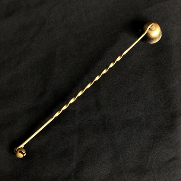 Candle snuffer with bell