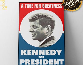 ジョン・F・ケネディ 1960年大統領選挙キャンペーンポスター