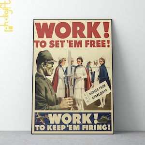 Vintage Inspirational Poster Print: Retro Motivational Wall Art