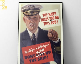 第一次世界大戦の海軍募集ポスター「男だったらよかったのに」 - Etsy 日本