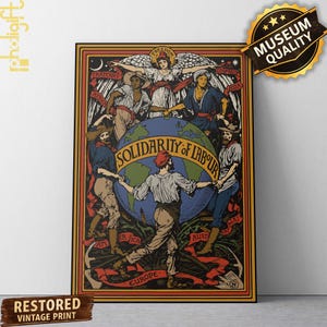 Vintage Union Art Workers Rights - Etsy