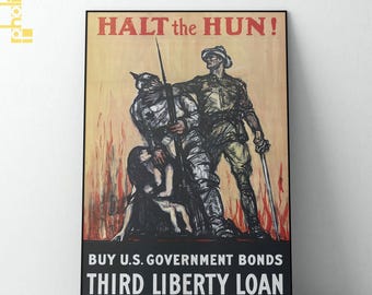 第一次世界大戦のプロパガンダ、日没前、自由公債戦争資金、愛国的な