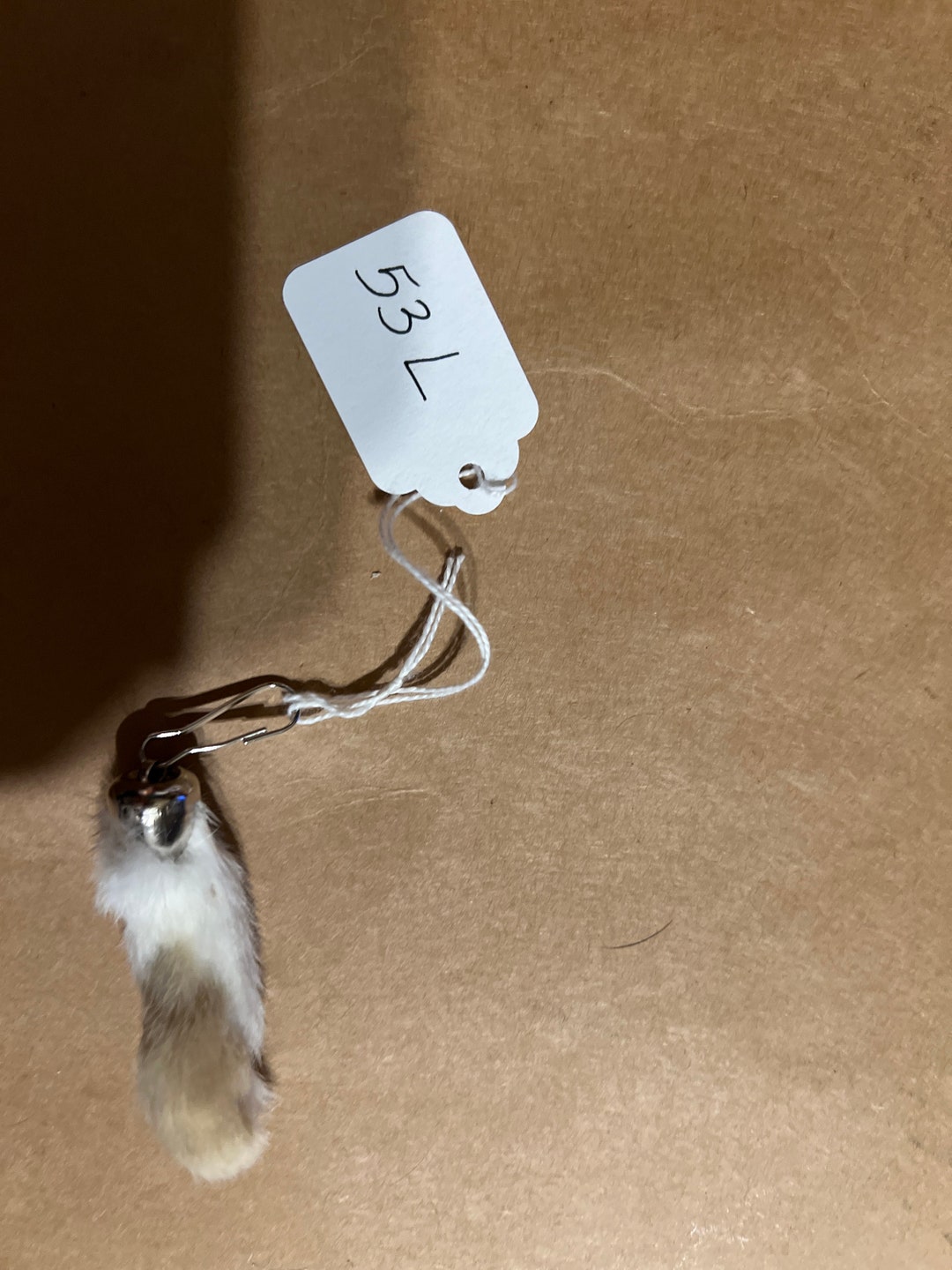 Genuine Rabbit Foot Keychain Etsy