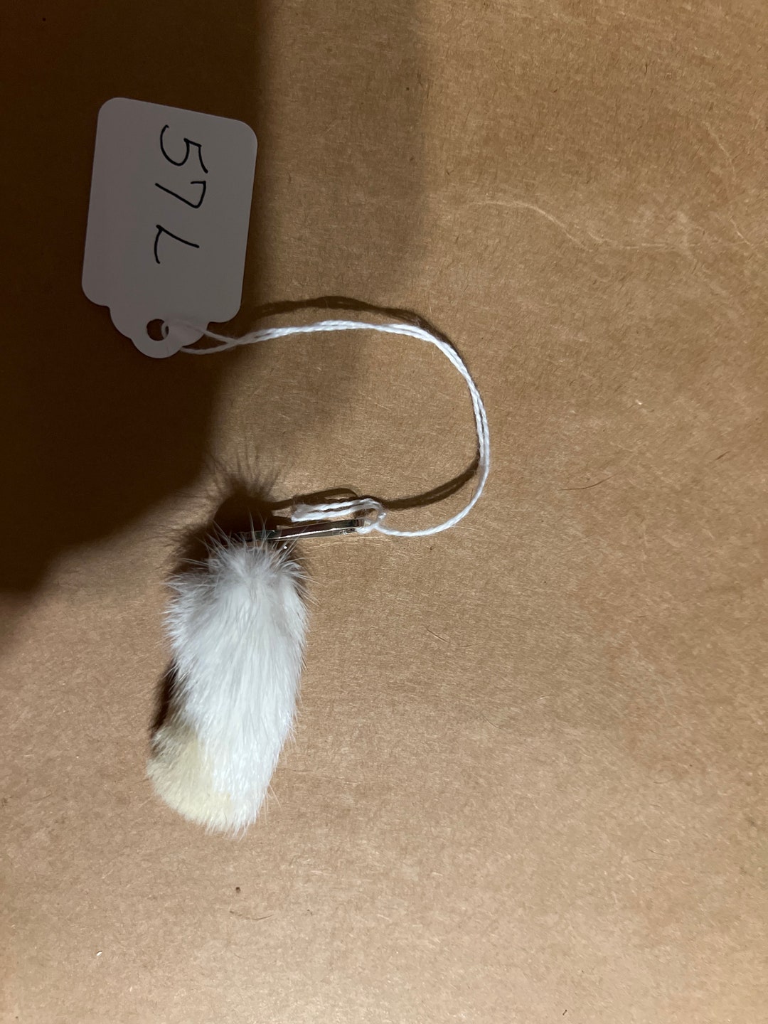 Small Rabbit Foot Keychain Genuine Rabbit Foot Keychain - Etsy