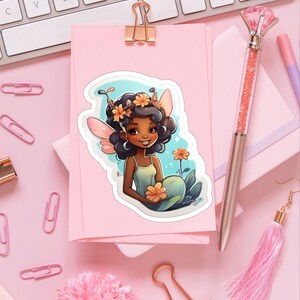 Magical Melanin Fairy #1 Sticker