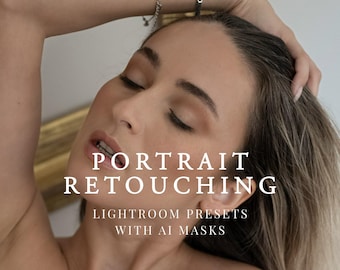 Professionelle Porträt Retusche mit Lightroom AI adaptiven Masken