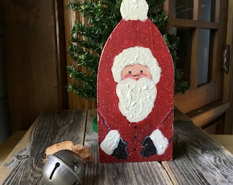 Hand Painted Santa