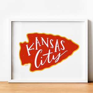 Kansas City Art Photo Print | Kansas City Chiefs | DIGITAL