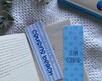 Marcapáginas El verano en que me volví guapa / Equipo Conrad / Playa de los primos / Bookish / TSITP