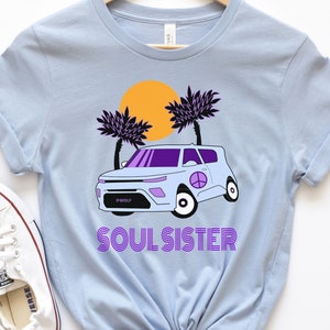 Soul Sister T-Shirt, Kia Soul Shirt, Funny Car T Shirt, Funny Tee