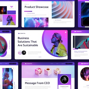 Business Pitch Deck PowerPoint, Multipurpose PowerPoint Presentation Template, Investor Pitch Deck, Business Model, Project Proposal