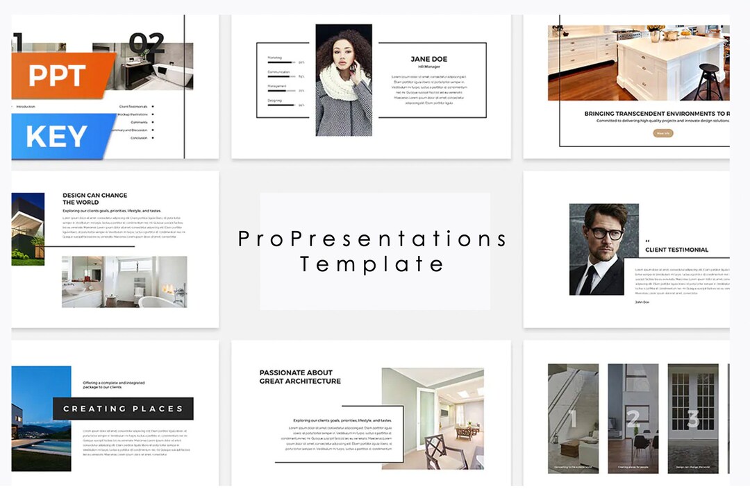 Modern Interior Design Presentation Real Estate Marketing Interior