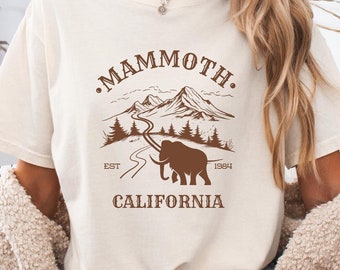 Mammoth Lakes California T Shirt, Mammoth Mountain Tee, Ski Trip Shirt, California Mountain Shirt, Mammoth Souvenir Tee