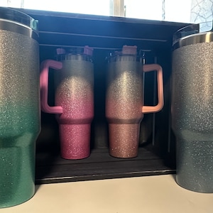 Stanley Style Glitter Tumbler