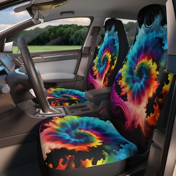 Tie Dye Seat Cover Etsy