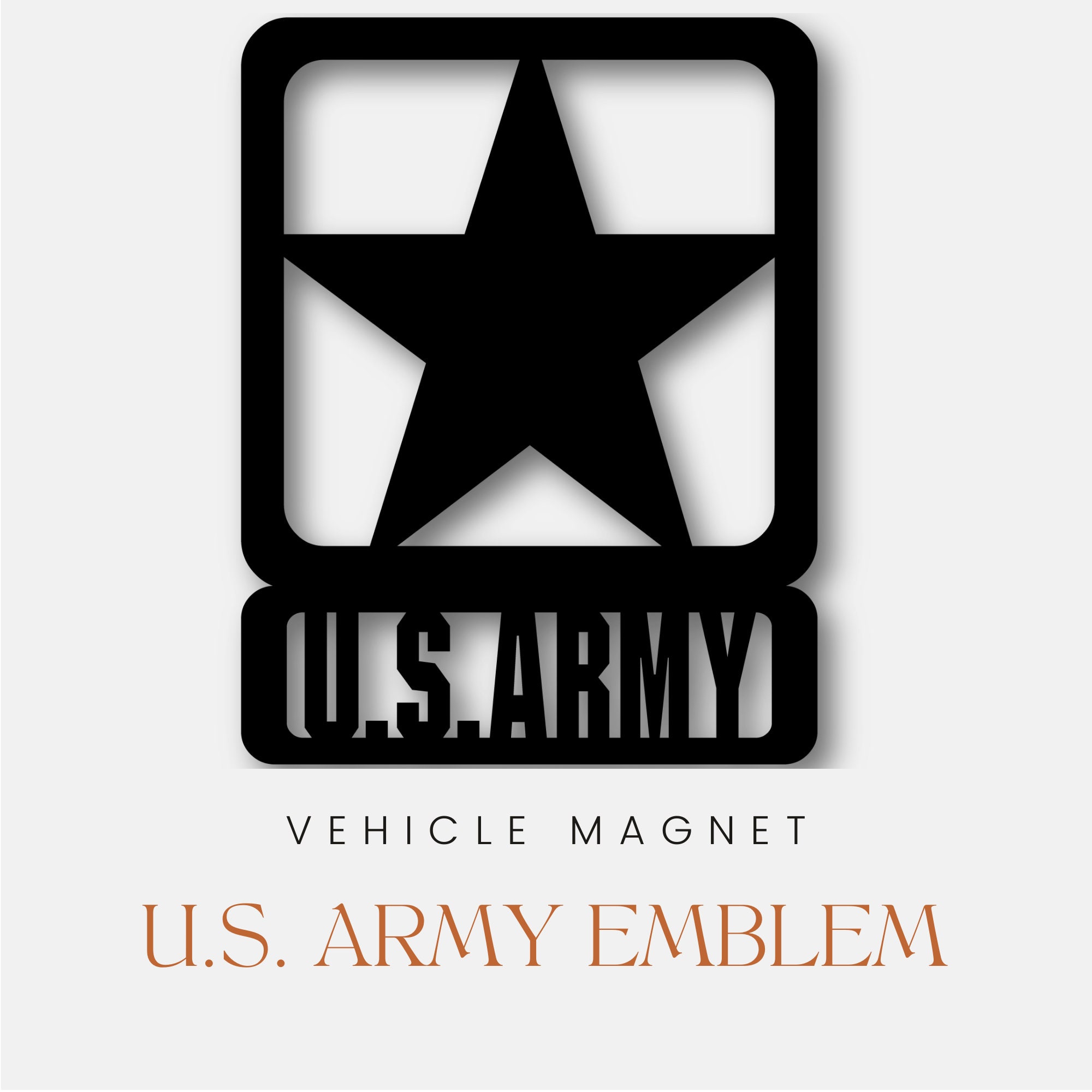 U.S Army Car Decal Army Vehicle Custom Military
