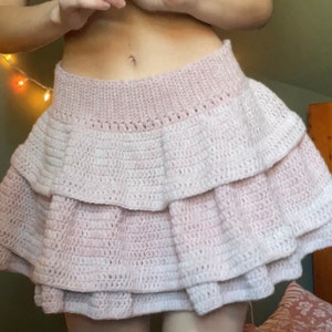 crochet tiered skirt pattern