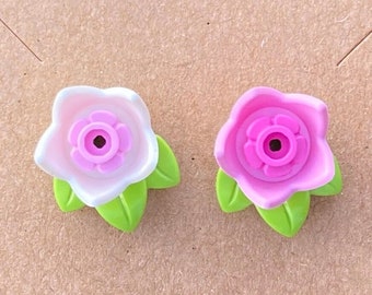 LEGO®, Cherry Blossoms stud earrings, Handmade with LEGO®
