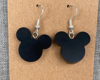 Mickey Mouse earrings, Disney Ears • Gift for Her • Gift for Disney Lover •  Handmade with Lego® parts