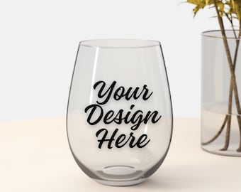 Maqueta de copa de vino sin tallo, maqueta de copa de vino, maqueta de vidrio sin tallo, maqueta de copa de vino sin tallo moderna, JPG, PNG Descarga digital