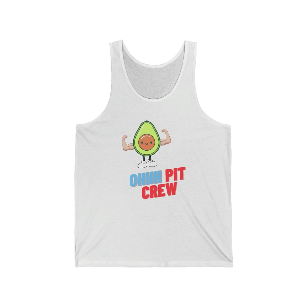 OHHH Pit Crew Fun Tank Top Party Colorful Tank LGBTQ Unisex Jersey Tank